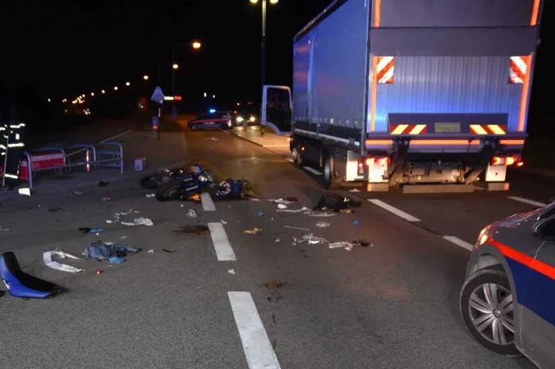 Drama in Wien - Junger Mann bei Unfall getötet