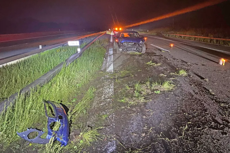 Wängi TG - Unfall aufgrund von Sekundenschlaf