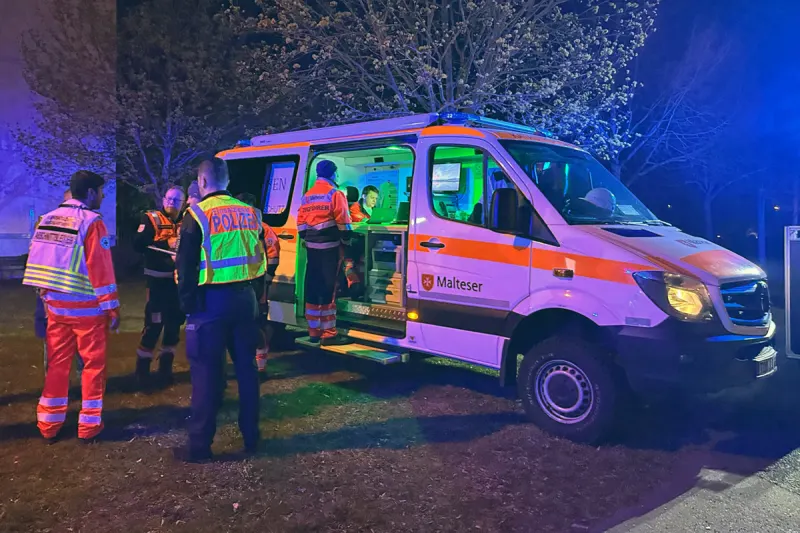 Delitzsch – 18 Verletzte nach Kellerbrand in Mehrfamilienhaus