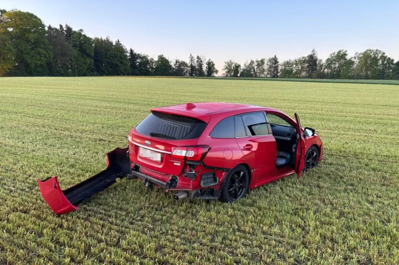 Bürglen TG – Fahrunfähig und mit gestohlenem Auto unterwegs