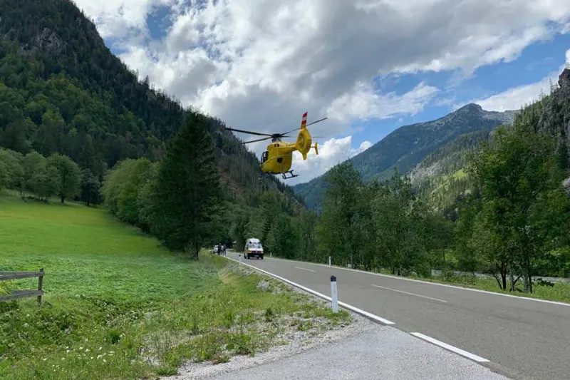 Weichselboden - Ehepaar bei Motorradunfall verletzt