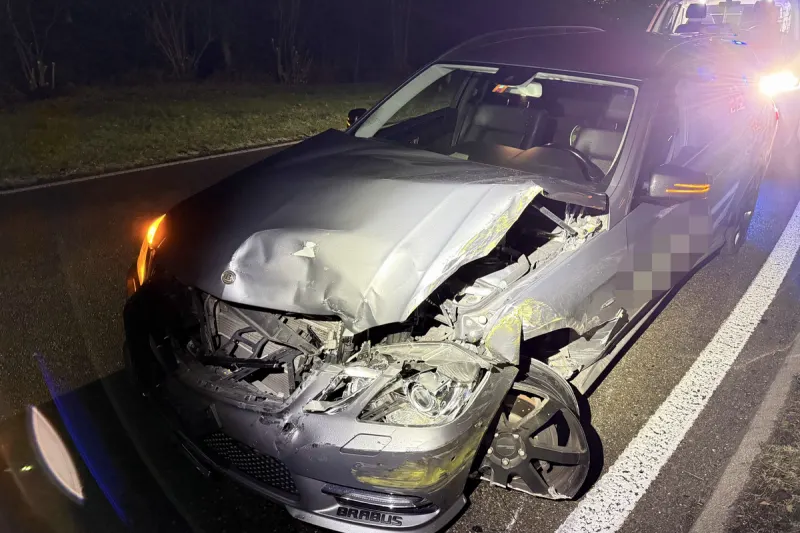 St.Gallen – Fahrunfähig Unfall verursacht