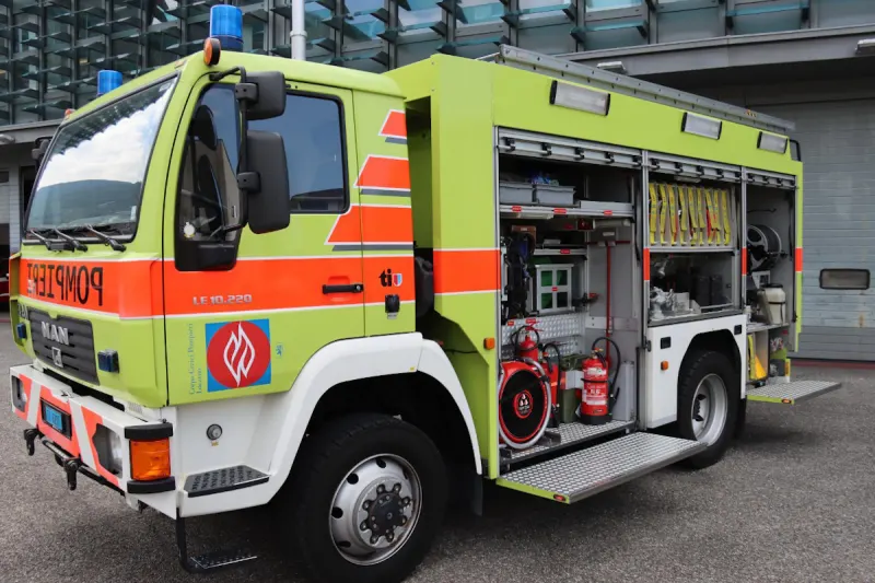 Locarno TI – Brand in Lagerhaus