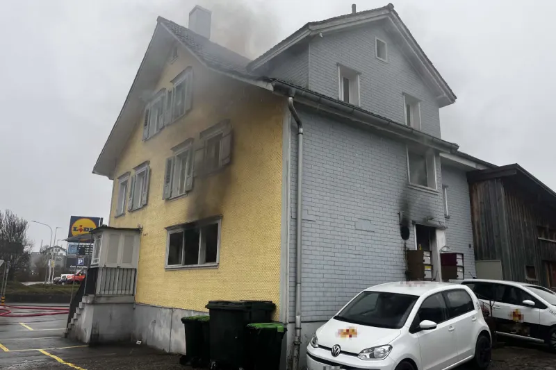 Wittenbach SG – Brand in Restaurant verursacht hohen Schaden