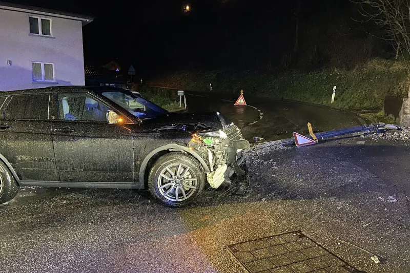 Rheinach und Grellingen BL – Alkoholisierter SUV-Fahrer verursacht zwei Selbstunfälle