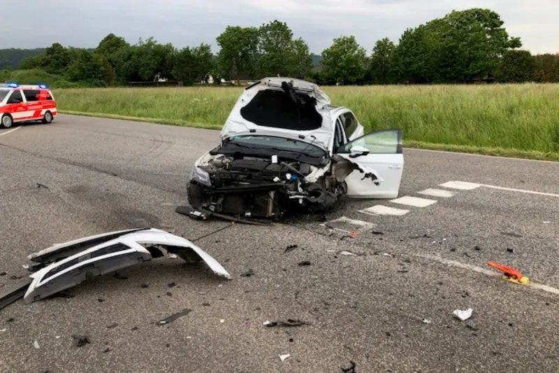 Schweich - Schwerer Unfall auf der B 53