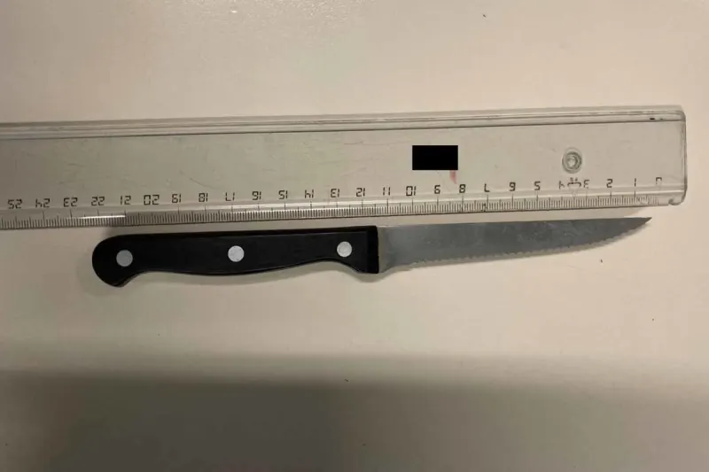 Wien - Frau geht mit Messer auf Mann los