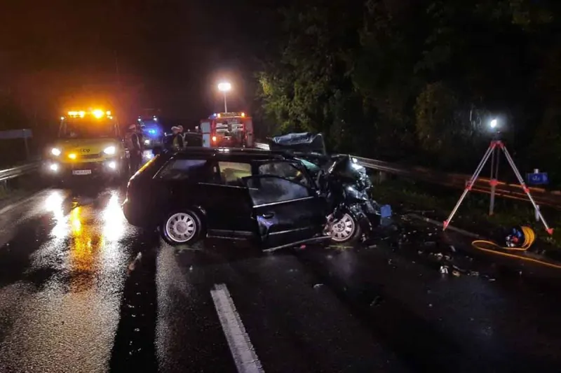Ebensee - Mann nach Frontalcrash verstorben