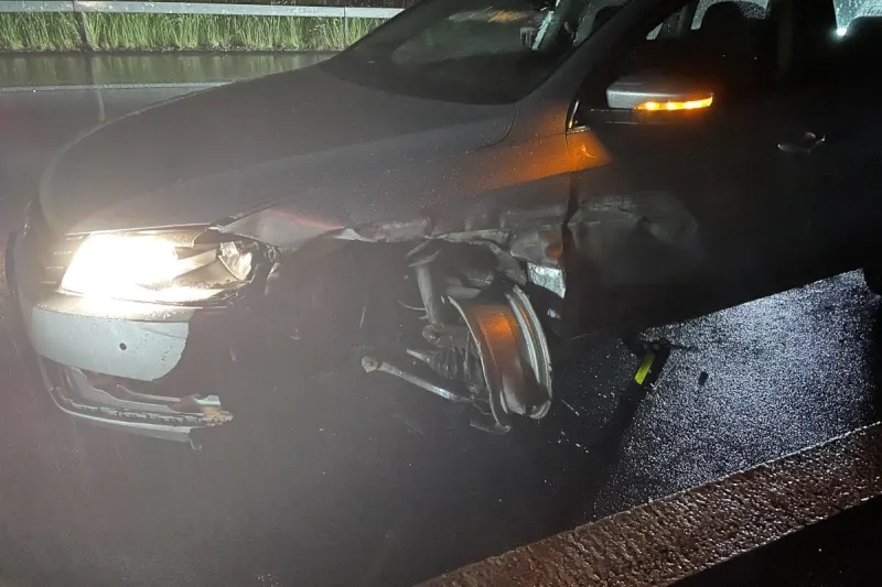 A7 Felben-Wellhausen TG – Wegen Sekundenschlaf verunfallt