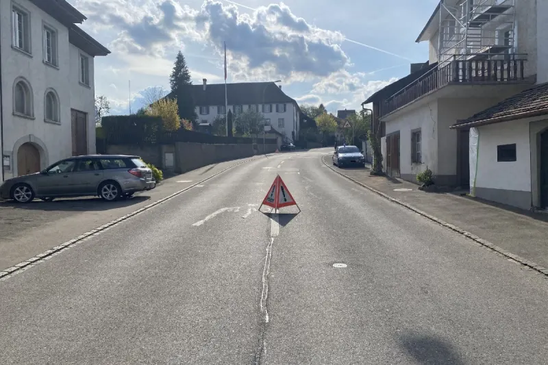 Hallau SH - E-Biker schwer verletzt!