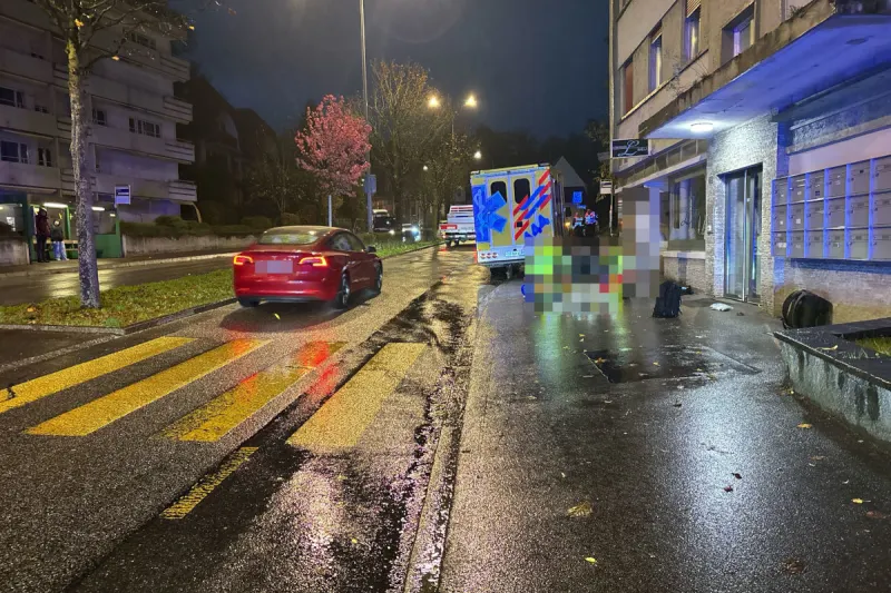 Olten SO – Auto erfasst Fussgängerin 