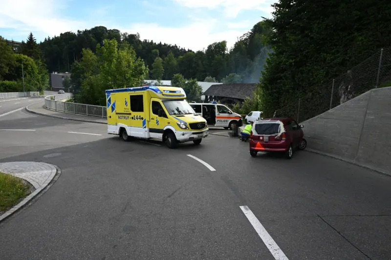 St. Josefen SG – Auf Gegenfahrbahn geraten und Kollision verursacht
