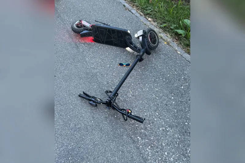 Balsthal SO – E-Trottinett-Lenker verletzt sich bei Selbstunfall erheblich 