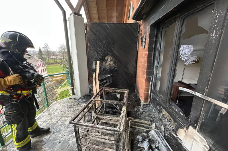 Rickenbach bei Wil TG – Unbeaufsichtigte Kerze löst Brand aus