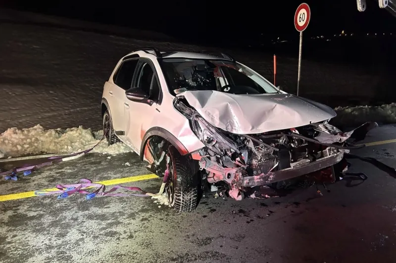 Unfall in Niederteufen AR – Senior stürzt mit Auto Hang hinunter