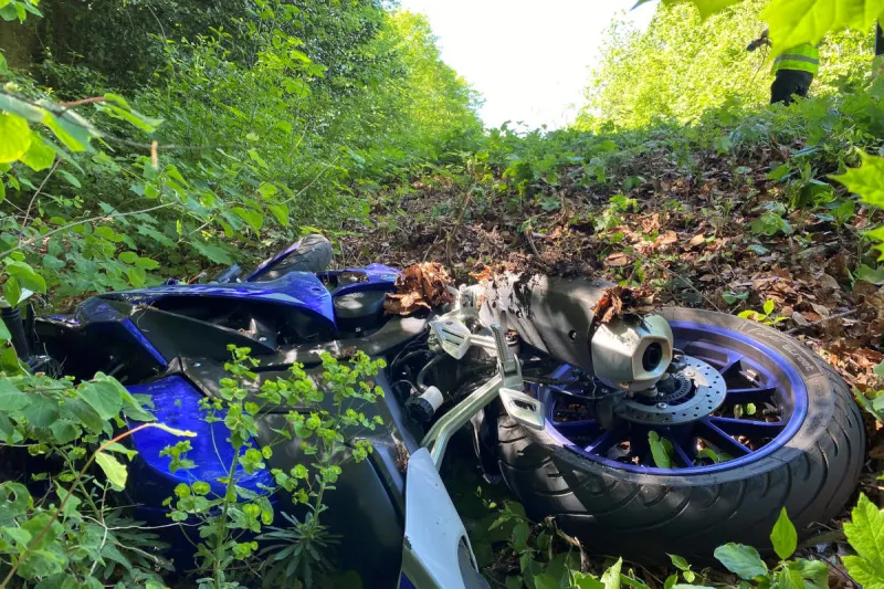 Oberhof AG – Frontalkollision zweier Motorräder