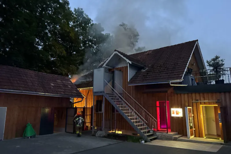 Oensingen SO – Brand in einem Wohnhaus