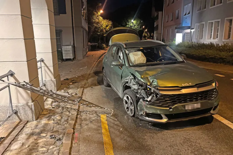 Berlingen TG – Sekundenschlaf führt zu Unfall