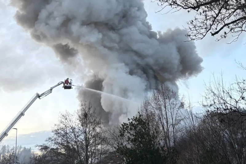Hauptwil TG – Millionenschaden durch Brand in Gewerbeliegenschaft