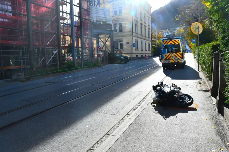 Chur GR – Motorradlenkerin bei Unfall verletzt