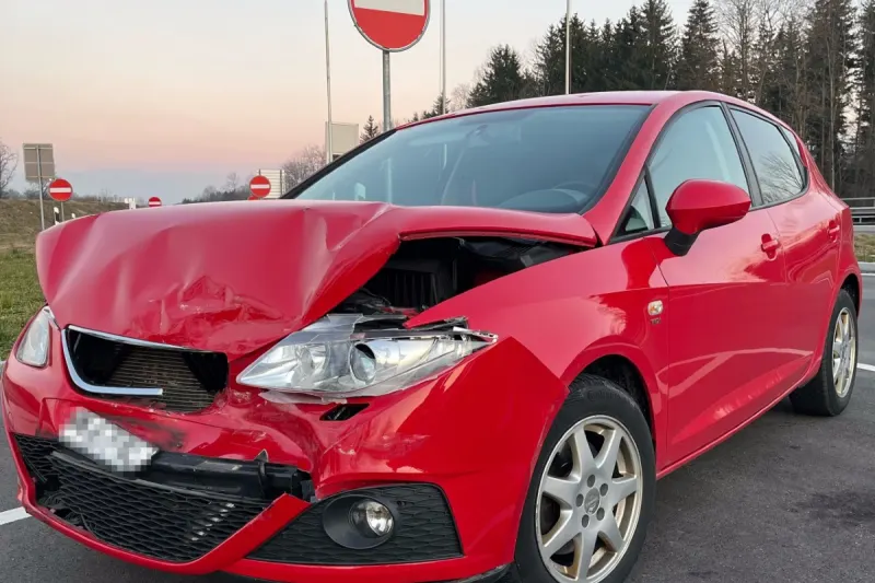  Züberwangen SG - Auffahrkollision auf der Autobahn - Grosser Sachschaden