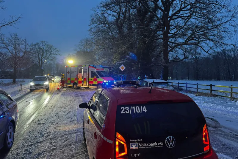 Wathlingen – Unfall zwischen Pkw und Trecker