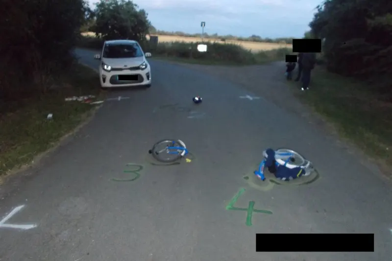 Petershagen – Sechsjähriger Radfahrer von Pkw angefahren