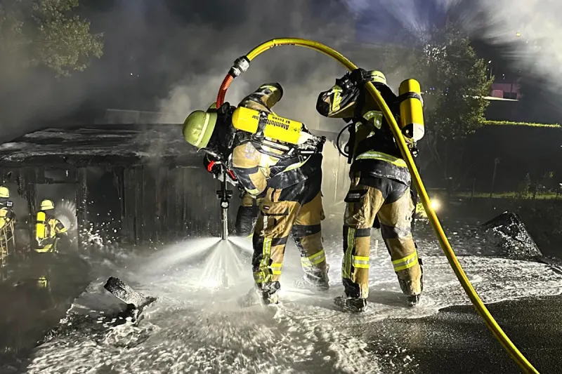 Essen – Mehrere Brände am Maifeiertag beschäftigen Feuerwehr