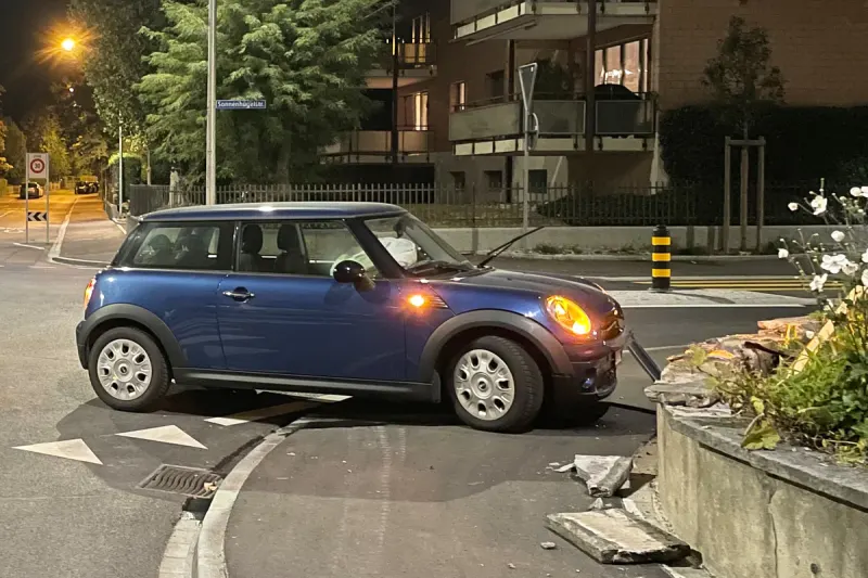 Arbon TG - Unfall im alkoholisierten Zustand verursacht