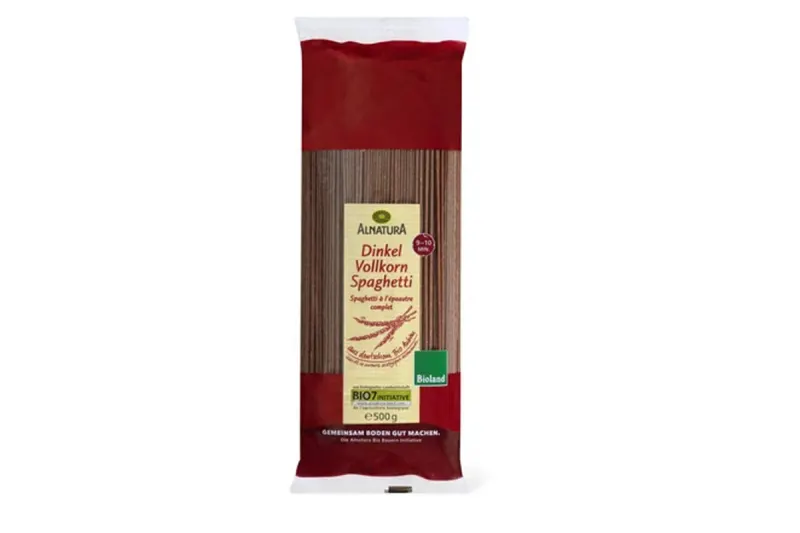 Rückruf - Alnatura ruft „Alnatura Dinkel-Vollkorn-Spaghetti“ zurück