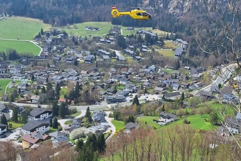 St. Gilgen – Unfall beim Klettern endet mit Helikoptereinsatz
