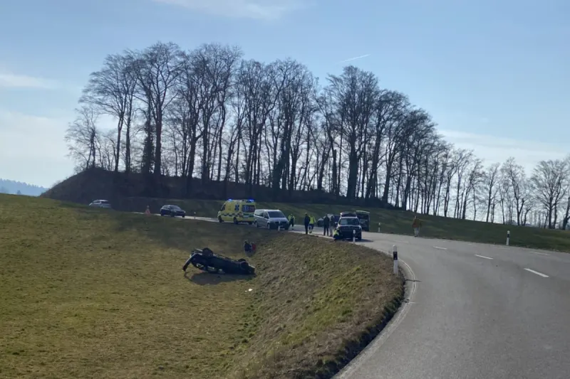 Hallwil AG - 48-Jährige baut stark alkoholisiert einen Unfall