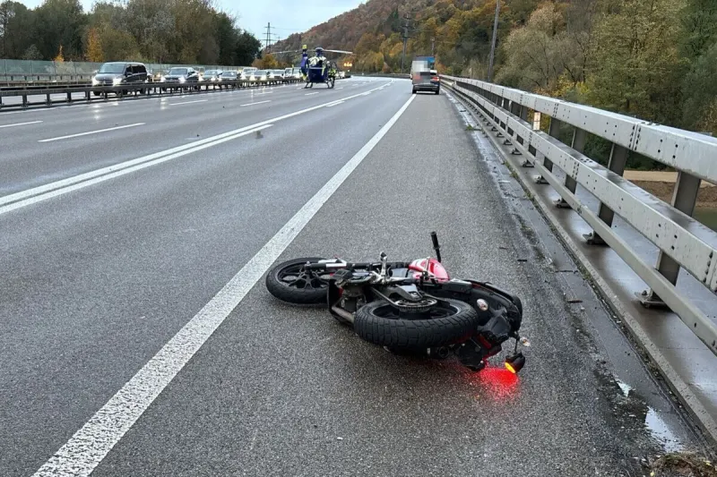 A1 Rothrist AG – 17-jähriger Motorradfahrer stirbt nach Unfall