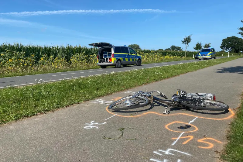 Unglück in Goch-Kessel – Radfahrerin tödlich verletzt