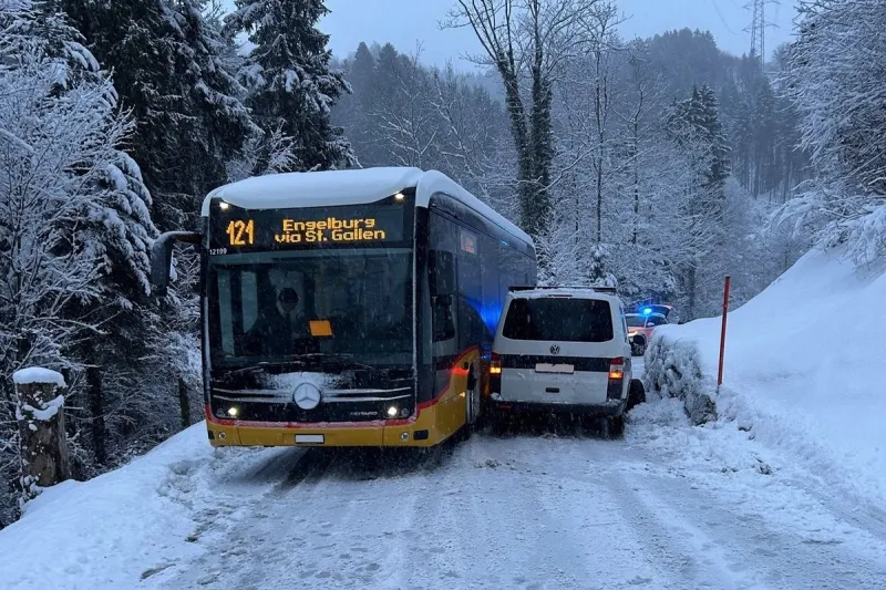 Speicherschwendi AR – Unfall in einer engen Kurve