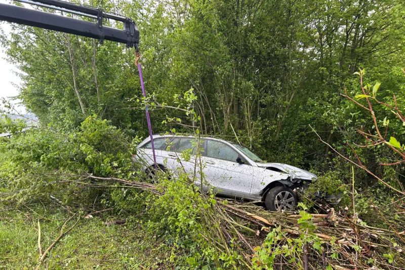 Frauenfeld TG – Alkoholisiert auf der A7 verunfallt