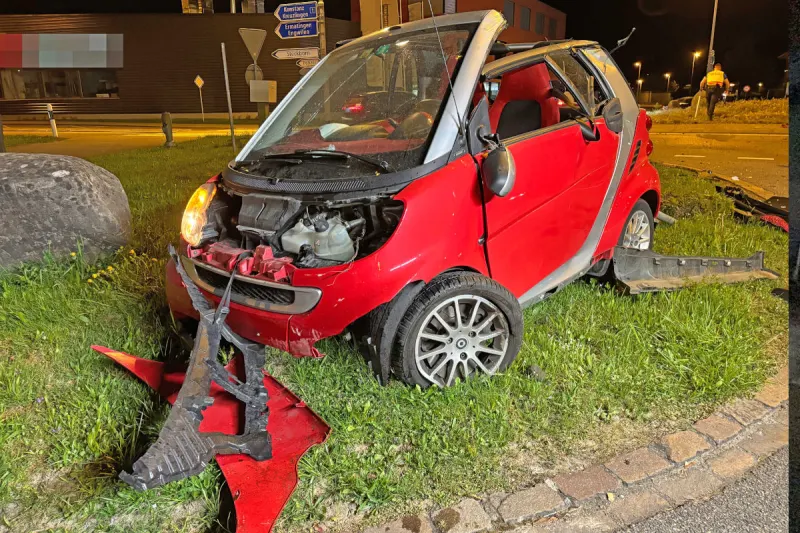 Müllheim TG – Frau nach Selbstunfall bei Kreisel verletzt