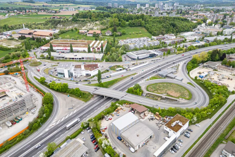 A12 Niederwangen BE – Sperrungen wegen Bauarbeiten