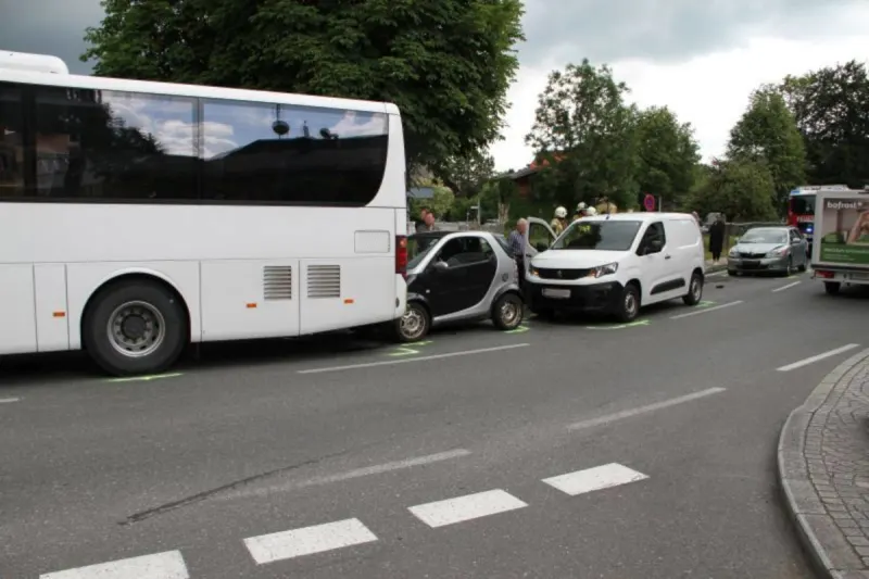 Verkehrsunfall in Oberndorf bei Salzburg