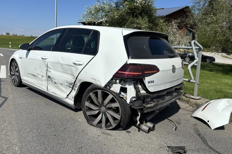 Amriswil TG – Unfall nach Kontrollverlust