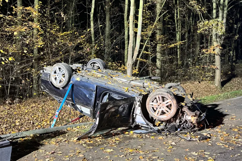 Vettweiß NW – 37-Jährige bei Alleinunfall schwer verletzt