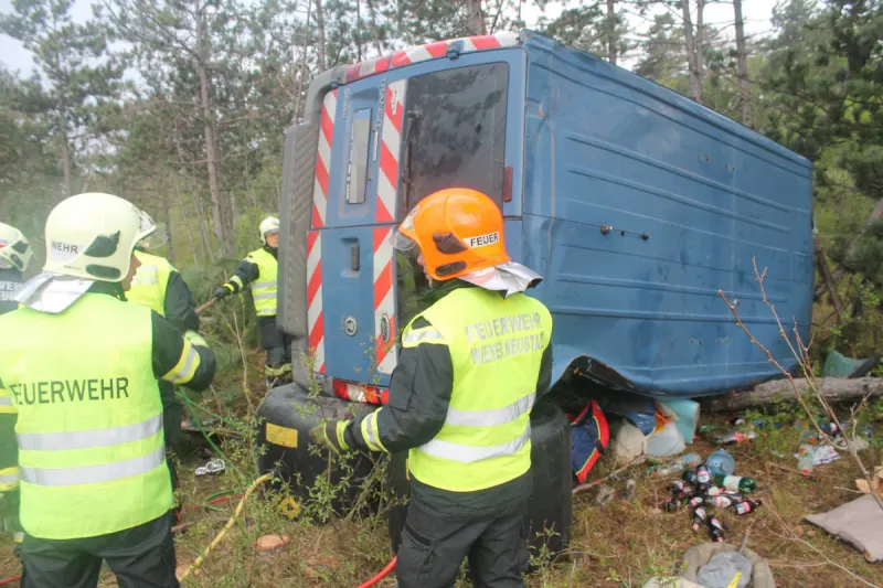 A2 Wiener Neustadt – Schwerer Unfall auf der Autobahn fordert Todesopfer