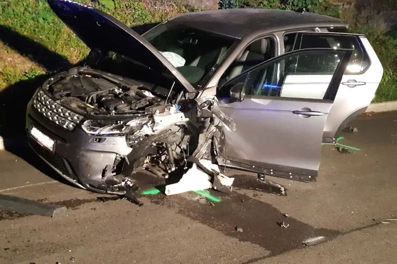  Zu schnell in Sekirn unterwegs - Zwei Jugendliche nach Frontalcrash verletzt
