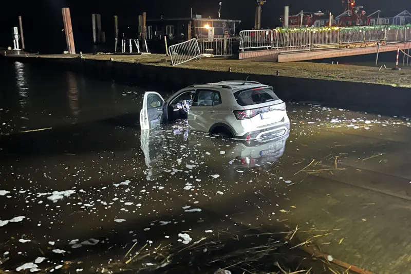 Arnis SH – Alkoholisierter Fahrer gerät über Slipanlage in die Schlei