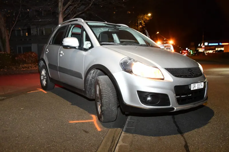Unfall in Chur GR – Automobilist erfasst Fussgänger
