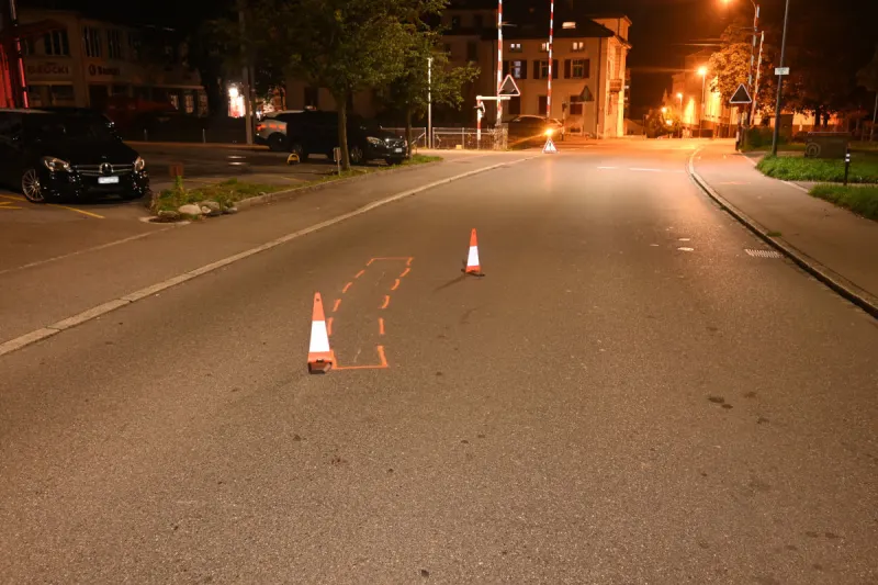 Rorschach SG – E-Biker bei Unfall schwer verletzt