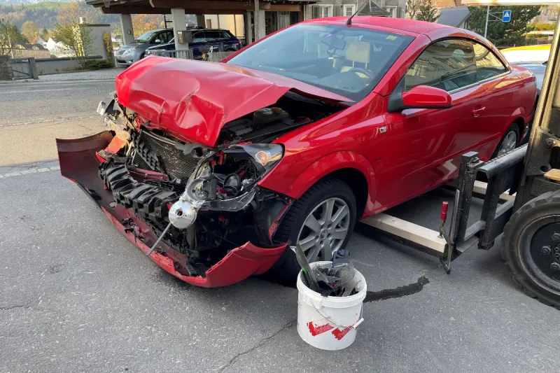 Teufen AR - Verkehrsunfall mit Blechschaden