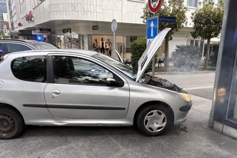Buchs SG – Flucht vor Zoll endet im Unfall