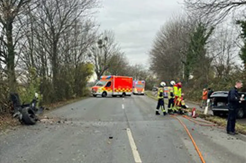 Mettmann NW – 71-Jährige wird bei Unfall schwer verletzt