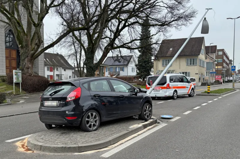 Amriswil TG – Medizinisches Problem führt zu Unfall